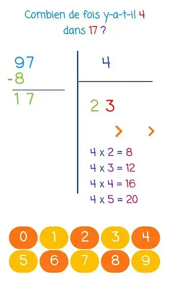 Play Maths: La division  and enjoy Maths: La division with UptoPlay