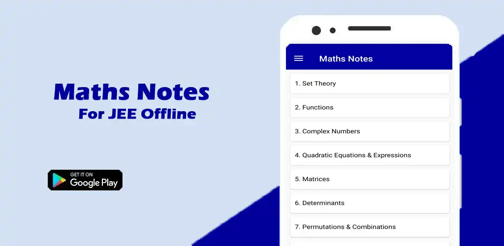 Play Maths Notes JEE, Class 12  and enjoy Maths Notes JEE, Class 12 with UptoPlay