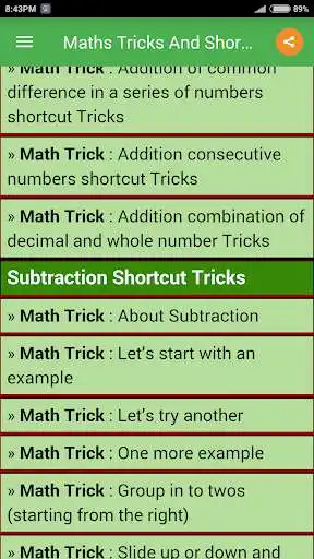Play Maths Tricks and Shortcuts as an online game online Maths Tricks and Shortcuts with UptoPlay Play Maths Tricks and Shortcuts as an online game Maths Tricks and Shortcuts with UptoPlay