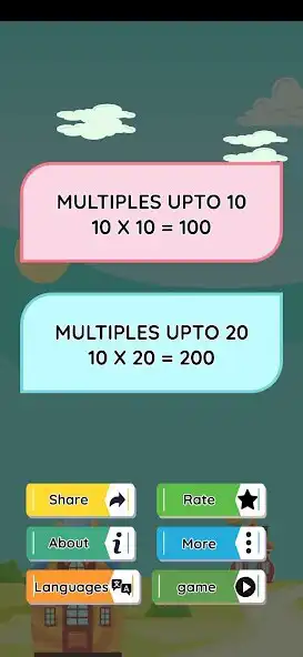 Play Math Tables 1-100  and enjoy Math Tables 1-100 with UptoPlay