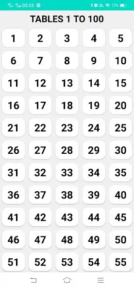 Play Math Tables -  (1 to 100) as an online game Math Tables -  (1 to 100) with UptoPlay