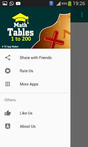 Play Math Table as an online game Math Table with UptoPlay