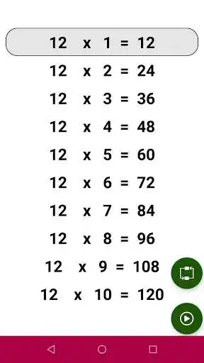 Play Math Tables : Multiplication With Quiz as an online game Math Tables : Multiplication With Quiz with UptoPlay
