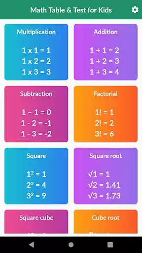 Play Math Table & Test for Kids  and enjoy Math Table & Test for Kids with UptoPlay