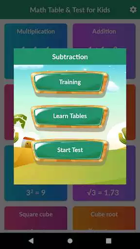 Play Math Table & Test for Kids as an online game Math Table & Test for Kids with UptoPlay
