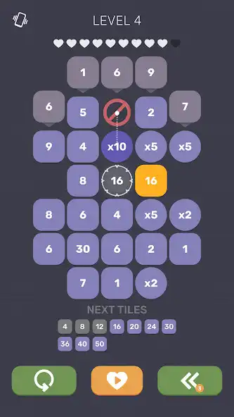 Play Math the Matic - Number Puzzle as an online game Math the Matic - Number Puzzle with UptoPlay
