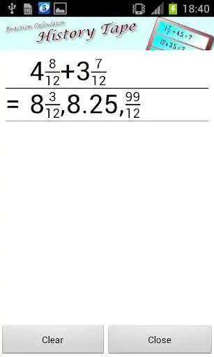 Play Math Tool Fraction Calculator as an online game Math Tool Fraction Calculator with UptoPlay