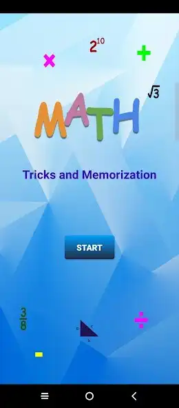 Play Math Tricks  Memorization  and enjoy Math Tricks  Memorization with UptoPlay
