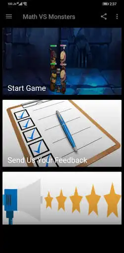 Play Math VS Monsters as an online game Math VS Monsters with UptoPlay