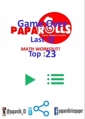 Play Math Workout Free (Paparolls)