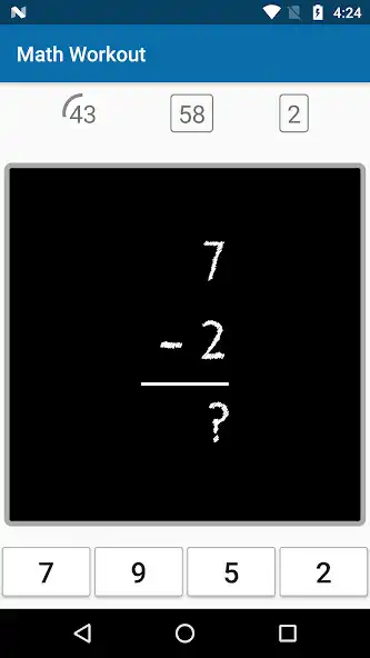 Play Math Workout (Mental Math for Kids and Adults) as an online game Math Workout (Mental Math for Kids and Adults) with UptoPlay