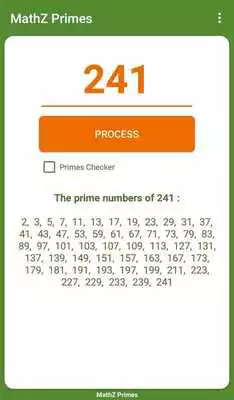 Play MathZ Prime Numbers Checker Play MathZ Prime Numbers Checker