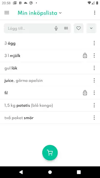 Play Matlistan - mer än bara listor as an online game Matlistan - mer än bara listor with UptoPlay