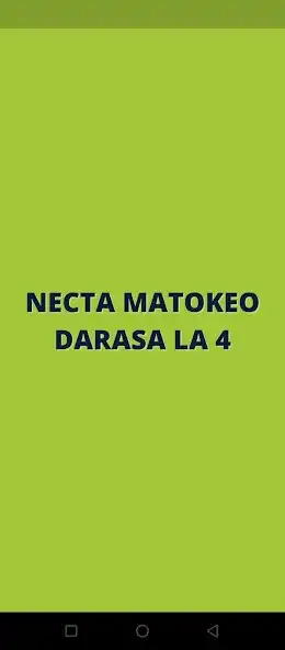 Play Matokeo darasa la nne SFNA  and enjoy Matokeo darasa la nne SFNA with UptoPlay