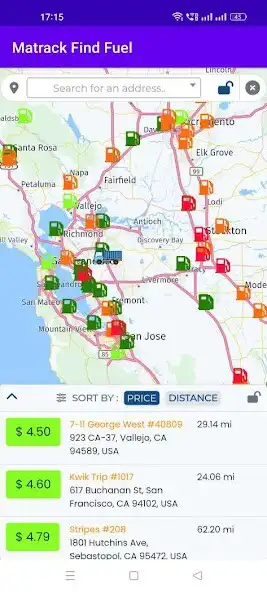 Play Matrack Fuel Finder as an online game Matrack Fuel Finder with UptoPlay