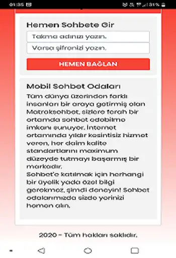 Play Matraksohbet.Net Mobil Sohbet Odalari as an online game Matraksohbet.Net Mobil Sohbet Odalari with UptoPlay