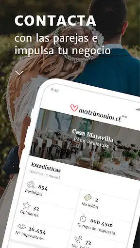Play Matrimonios.cl para empresas