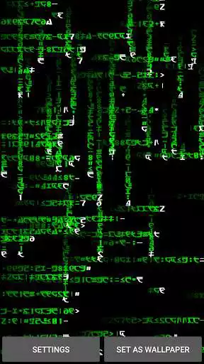 Play Matrix Effect Live Wallpaper as an online game Matrix Effect Live Wallpaper with UptoPlay