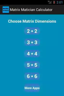 Play Matrix Matician Calculator