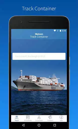 Play Matson - Track My Container