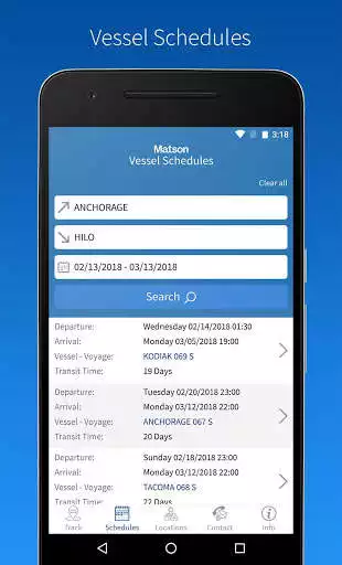 Play Matson - Track My Container