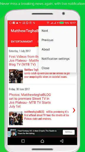 Play MatthewTeghaBlog as an online game online MatthewTeghaBlog with UptoPlay com.ng.mathewtegha.app Play MatthewTeghaBlog as an online game MatthewTeghaBlog with UptoPlay