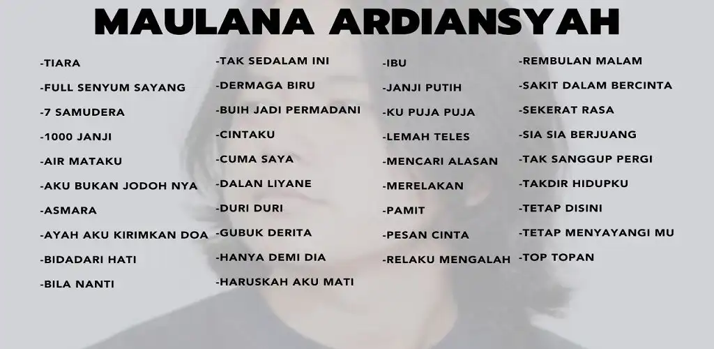 Play Maulana Ardiansyah Offline Mp3  and enjoy Maulana Ardiansyah Offline Mp3 with UptoPlay