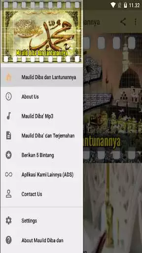 Play APK Maulid Diba dan Lantunannya  and enjoy Maulid Diba dan Lantunannya with UptoPlay com.restubunda.maulid.diba.dan.lantunannya