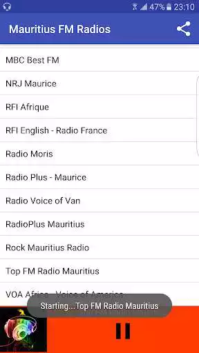 Play Mauritius FM Radios