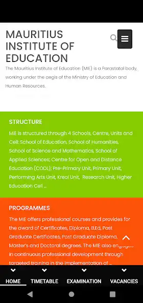 Play Mauritius Institute of Education as an online game Mauritius Institute of Education with UptoPlay