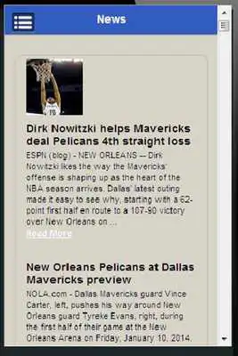 Play Mavericks Basketball Fan App