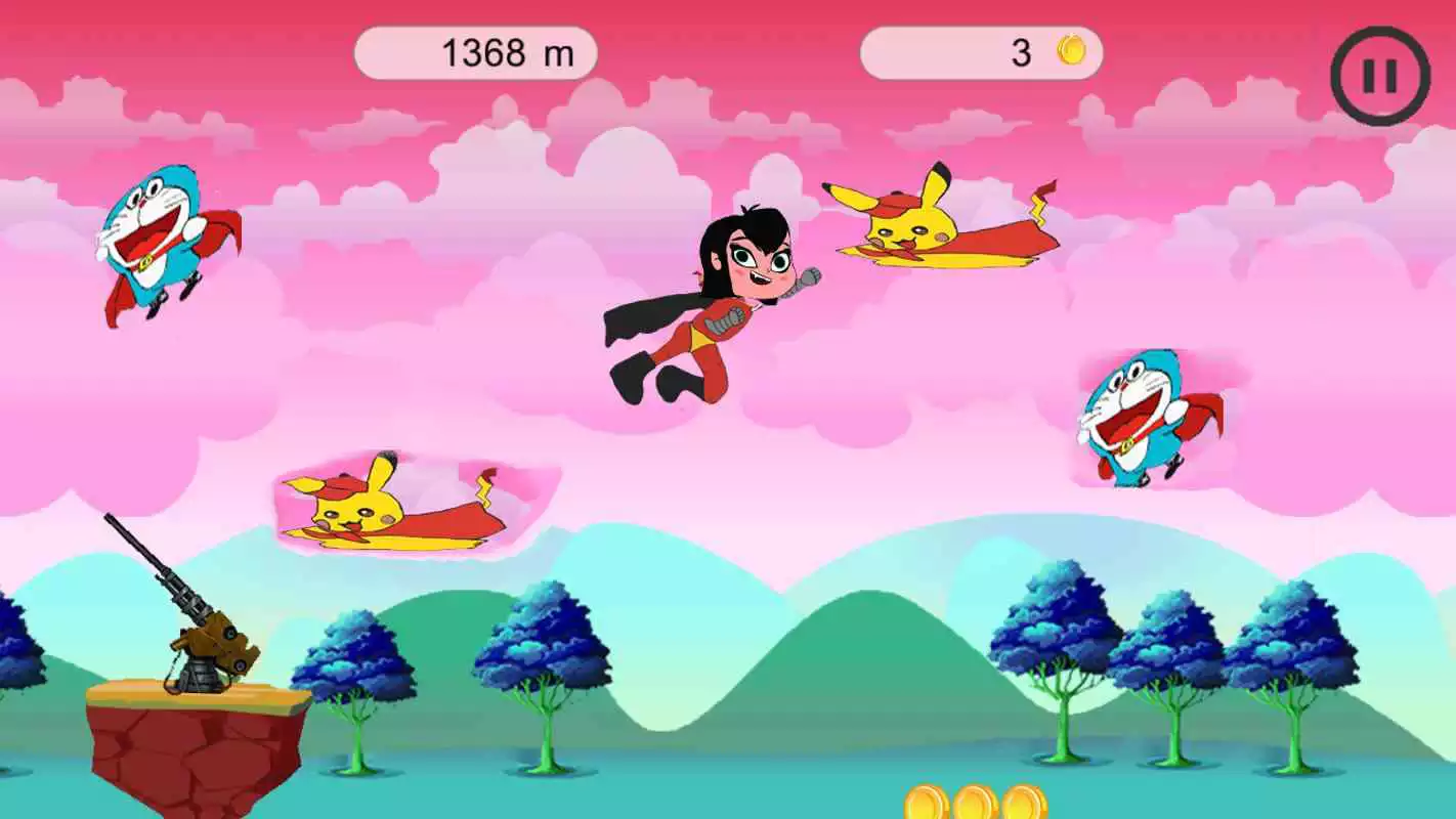 Play mavis far from the hotel