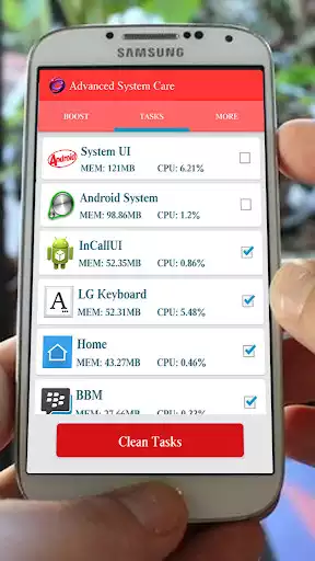 Play MAX Advanced SystemCare Mobile as an online game MAX Advanced SystemCare Mobile with UptoPlay