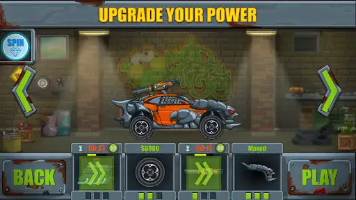 Play Max Fury - Road Warrior Racing as an online game Max Fury - Road Warrior Racing with UptoPlay