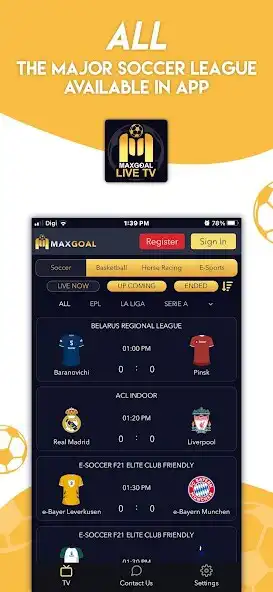 Play Maxgoal Live  and enjoy Maxgoal Live with UptoPlay
