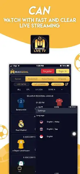 Play Maxgoal Live as an online game Maxgoal Live with UptoPlay