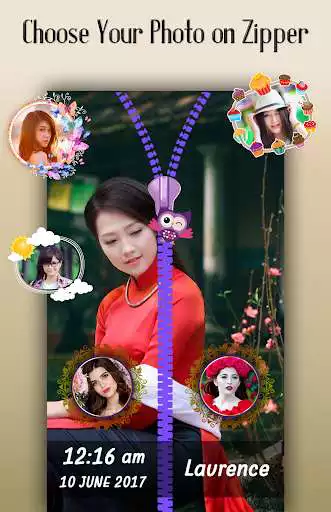 Play Maxico Flag Zipper Lock Screen as an online game Maxico Flag Zipper Lock Screen with UptoPlay