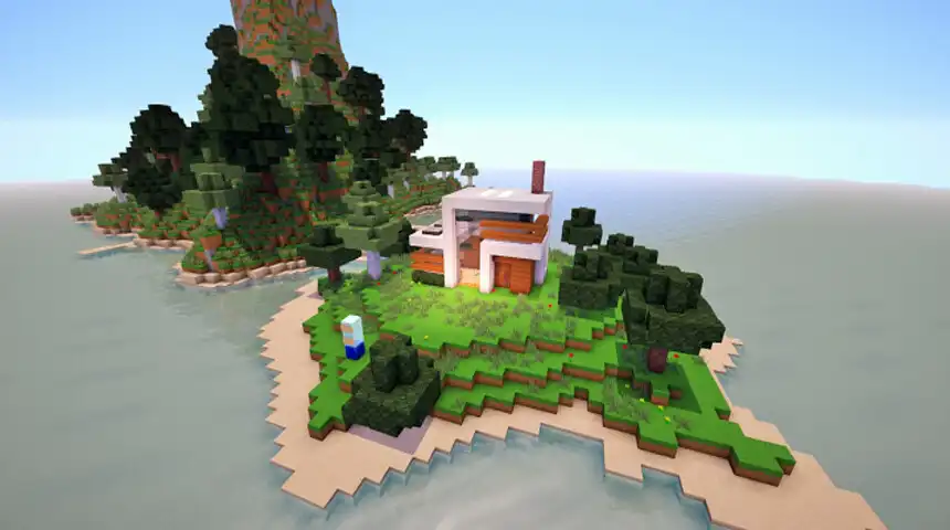 Play Maxicraft 3D-mini world as an online game Maxicraft 3D-mini world with UptoPlay