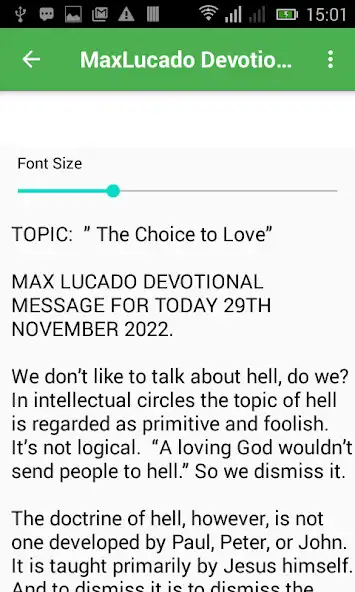 Play Max Lucado Daily Devotion as an online game Max Lucado Daily Devotion with UptoPlay