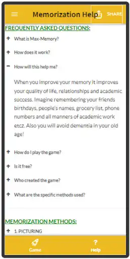 Play MAX-MEMORY - Brain Booster Game as an online game MAX-MEMORY - Brain Booster Game with UptoPlay