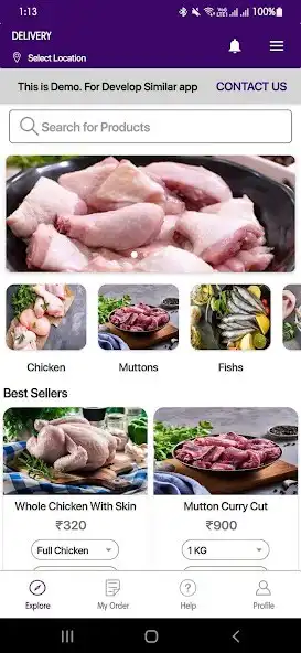 Play Maxofresh-Online Meat Ordering as an online game Maxofresh-Online Meat Ordering with UptoPlay