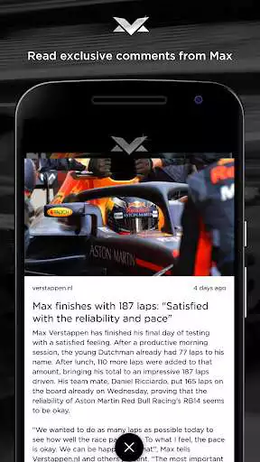 Play Max Verstappen Official App as an online game Max Verstappen Official App with UptoPlay
