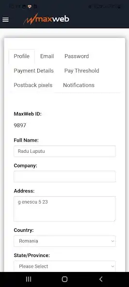 Play MaxWeb as an online game MaxWeb with UptoPlay