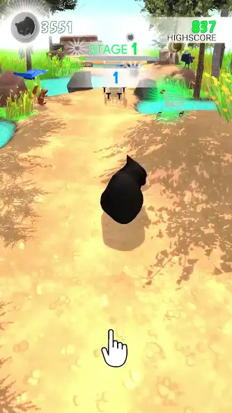 Play Maxwell Cat Runner as an online game Maxwell Cat Runner with UptoPlay