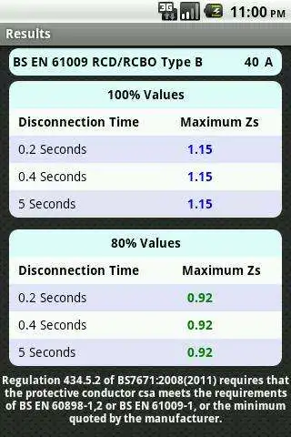 Play APK Max Zs Values (pre-2015)  and enjoy Max Zs Values (pre-2015) with UptoPlay com.pro_certs.maxzs<br><br>Maximum Zs Values <br>Calculates maximum permitted Zs values for BS and BS EN devices, MCB