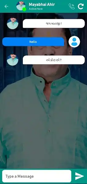 Play Mayabhai Ahir Fake Video Call  and enjoy Mayabhai Ahir Fake Video Call with UptoPlay