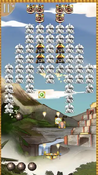 Play Maya Brick Breaker: the quest as an online game Maya Brick Breaker: the quest with UptoPlay