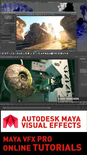 Play Maya VFX Pro Online Tutorials  and enjoy Maya VFX Pro Online Tutorials with UptoPlay