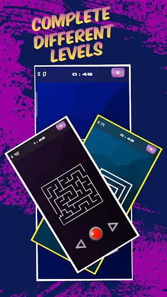 Play Maze 2D : Offline Games 2022 as an online game Maze 2D : Offline Games 2022 with UptoPlay