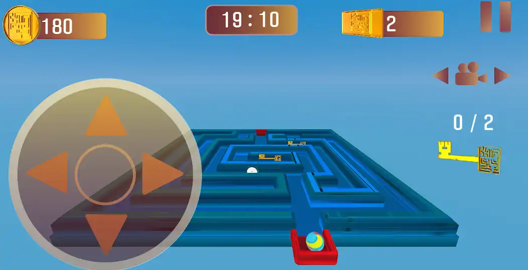 Play Maze Ball Run 3D  and enjoy Maze Ball Run 3D with UptoPlay